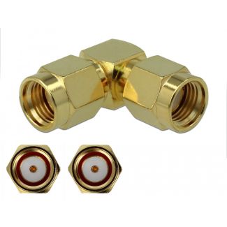 DeLOCK 89962 cable gender changer RP-SMA Gold