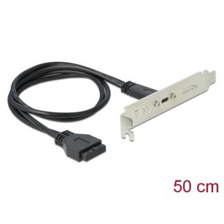 DeLOCK Slot Bracket with 1 x USB Type-C Port