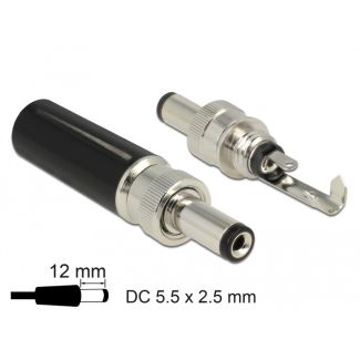 DeLOCK 89916 wire connector DC Black, Stainless steel