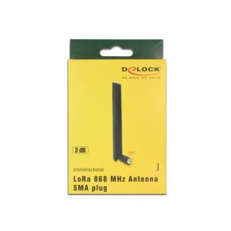 DeLOCK LoRa antenna di rete Antenna omnidirezionale SMA 3 dBi