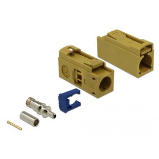 DeLOCK 89694 connettore coassiale 1 pz