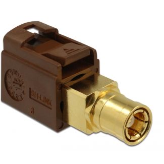 DeLOCK 89682 connettore coassiale 1 pz