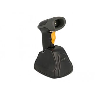DeLOCK Scanner di codici a barre da 2,4 GHz 1D e 2D con base di ricarica - 5 lingue