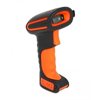DeLOCK Scanner industriale per codici a barre 1D e 2D per 2,4 GHz, Bluetooth o USB