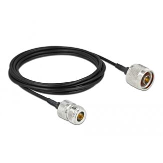 DeLOCK Cavo antenna N maschio per N femmina LMR/CFD100 3 m low loss