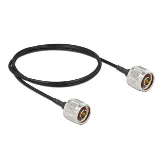 DeLOCK Cavo antenna N maschio per N maschio LMR/CFD100 1 m low loss