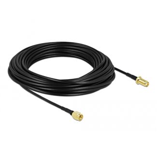 DeLOCK Cavo antenna SMA maschio per SMA femmina LMR/CFD100 15 m low loss