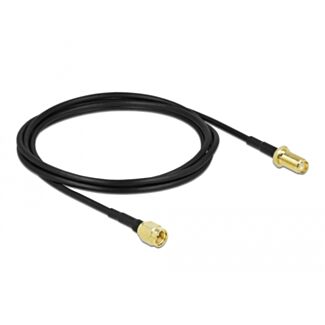 DeLOCK Cavo antenna SMA maschio per SMA femmina LMR/CFD100 2 m low loss