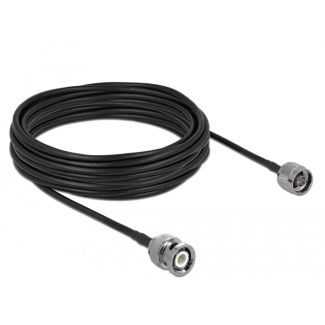 DeLOCK 90425 coaxial cable LMR195 10 m Black, Grey