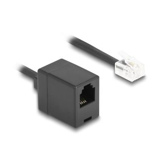 DeLOCK 90231 telephone cable 2 m Black