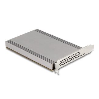 DeLOCK PCI Express x16 Card to 4 x internal NVMe M.2 Key M with heat sink - Bifurcation (LxW: 145 x 111 mm)