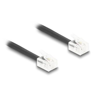 DeLOCK 90202 telephone cable 2 m Black
