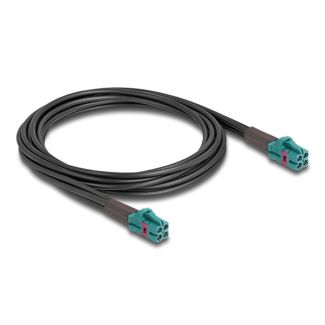 DeLOCK Cable Mini FAKRA Z jack quad to Mini FAKRA Z jack quad B-Type