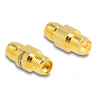 DeLOCK Adattatore RP-SMA femmina per SMA femmina