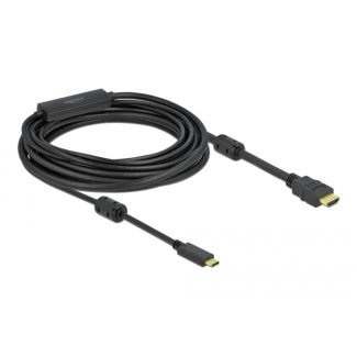 DeLOCK USB Type-C attivo a cavo per HDMI (DP Alt Mode) 4K 60 Hz da 7 m