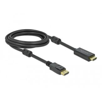 DeLOCK Active DisplayPort 1.2 to HDMI Cable 4K 60 Hz 3 m