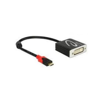 DeLOCK 62734 video cable adapter 0.2 m DisplayPort HDMI Type A (Standard) Black