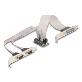 DeLOCK 95277 scheda di interfaccia e adattatore Interno Parallelo, RS-232