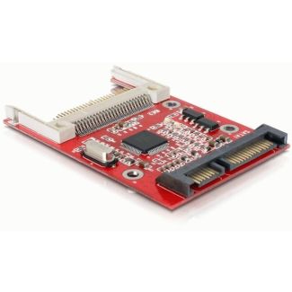 DeLOCK SATA card reader Red