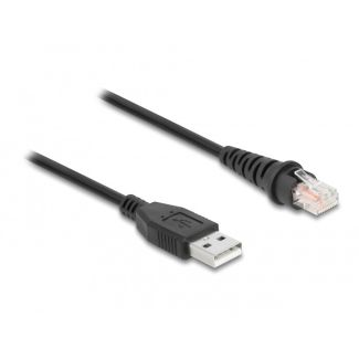 DeLOCK RJ50 to USB 2.0 Type-A Barcode Scanner Cable 1.5 m