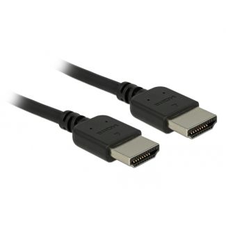 DeLOCK 85217 cavo HDMI 2 m HDMI tipo A (Standard) Nero