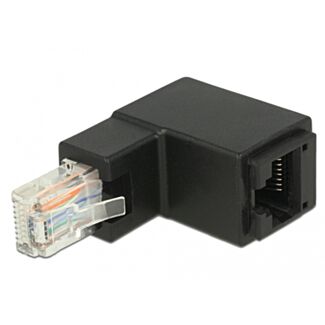 DeLOCK 86424 adattatore per inversione del genere dei cavi RJ-45 Nero