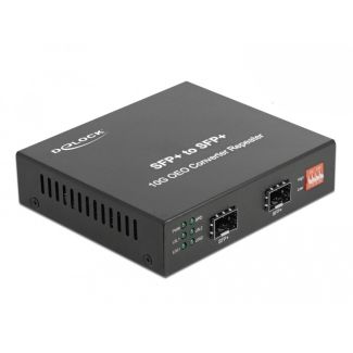 DeLOCK Media Converter 10GBase-R SFP+ to SFP+