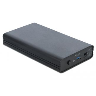 DeLOCK Custodia esterna per HDD SATA da 3.5″ con SuperSpeed USB (USB 3.1 Gen 1)