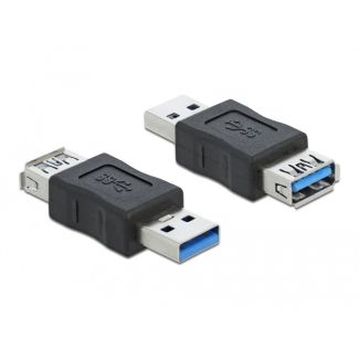 DeLOCK USB 3.0 Adapter Type-A male to Type-A female Data Blocker