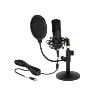 DeLOCK 66300 microphone Black