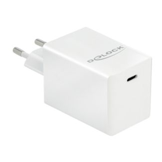DeLOCK USB GaN Charger 1 x USB Type-C PD 3.0 compact with 60 W