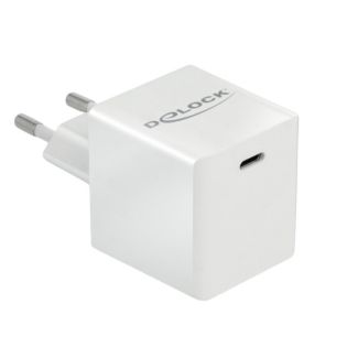 DeLOCK USB GaN Charger 1 x USB Type-C PD 3.0 compact with 40 W