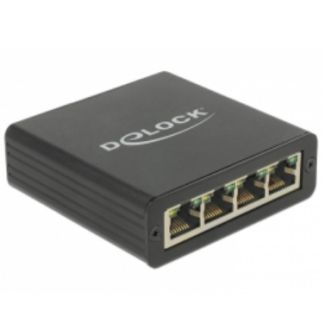 DeLOCK 62966 hub di interfaccia Nero