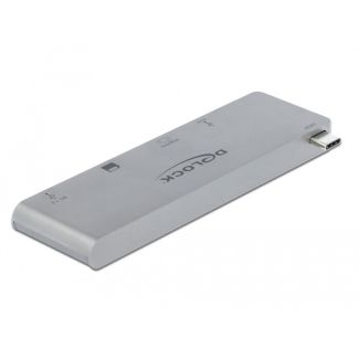 DeLOCK 87745 laptop dock/port replicator USB 3.2 Gen 1 (3.1 Gen 1) Type-C Grey
