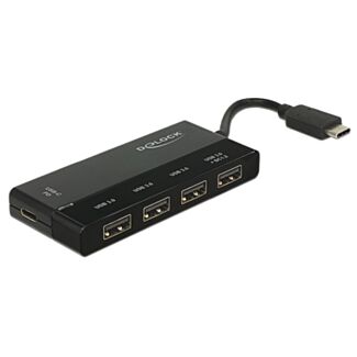 DeLOCK 62793 hub di interfaccia USB 3.2 Gen 1 (3.1 Gen 1) Type-C 5000 Mbit/s