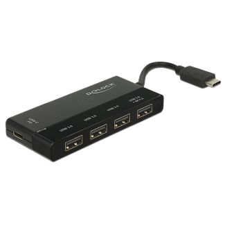 DeLOCK 62793 interface hub USB 3.2 Gen 1 (3.1 Gen 1) Type-C 5000 Mbit/s