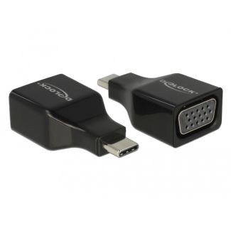 DeLOCK 63933 USB graphics adapter 1920 x 1080 pixels Black