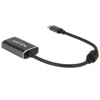 DeLOCK 62988 USB graphics adapter 4096 x 2160 pixels Grey