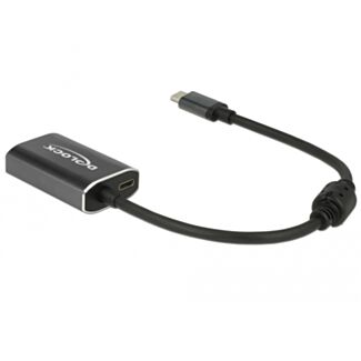 DeLOCK 62990 adattatore grafico USB 4096 x 2160 Pixel Grigio
