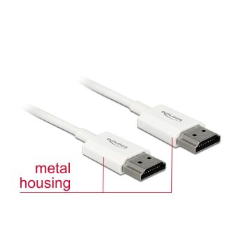 DeLOCK 85139 cavo HDMI 4,5 m HDMI tipo A (Standard) Bianco
