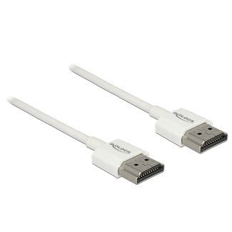 DeLOCK 85121 cavo HDMI 0,5 m HDMI tipo A (Standard) Bianco