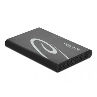 DeLOCK External Enclosure for 2.5″ SATA HDD / SSD with SuperSpeed USB 10 Gbps (USB 3.1 Gen 2)
