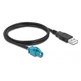 DeLOCK Cable HSD Z female to USB 2.0 Type-A male 1 m Premium