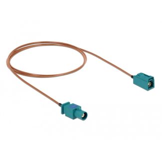 DeLOCK Antenna Cable FAKRA Z plug > FAKRA Z jack RG-316 0.5 m