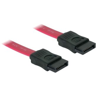 DeLOCK - 0.7m SATA cable Red