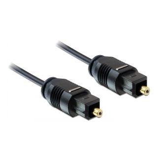 DeLOCK 2m Toslink Standard cavo audio Nero