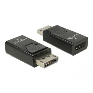DeLOCK Adapter DisplayPort 1.2 male to HDMI female 4K Passive black