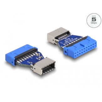 DeLOCK USB 5 Gbps Adapter Pin Header female to internal Type-E Key A female