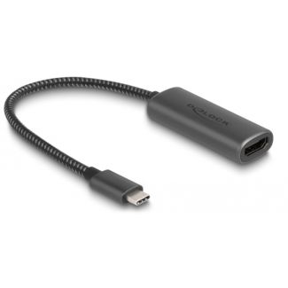 DeLOCK USB Type-C Adapter to HDMI (DP Alt Mode) 8K with HDR function aluminium