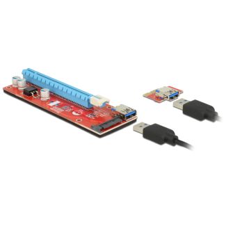 DeLOCK 41423 scheda di interfaccia e adattatore Interno PCI, SATA, USB 3.2 Gen 1 (3.1 Gen 1)
